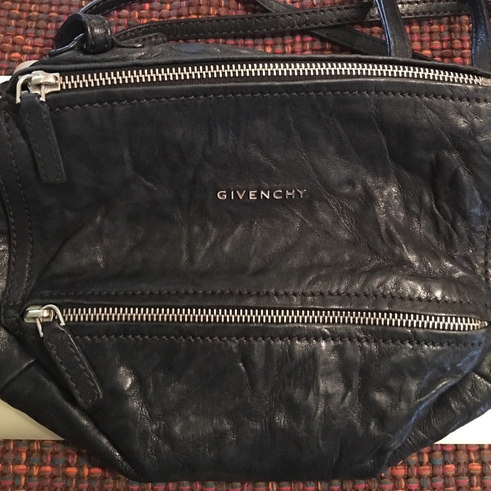 Givenchy washed leather cross body.
