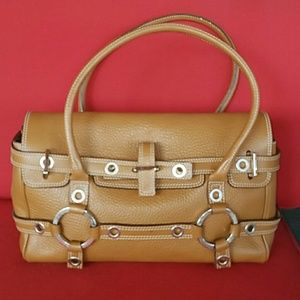 Leather LUELLA.  satchel. New with no tags