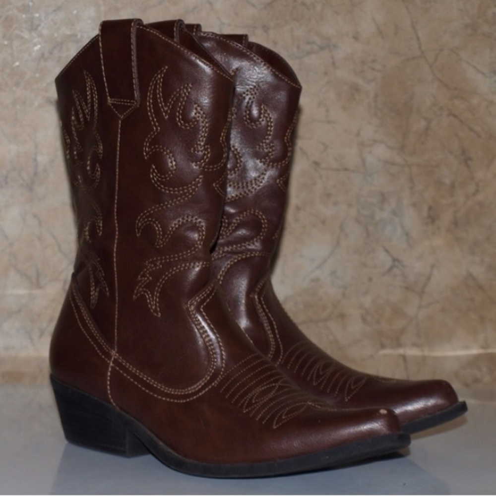 Cowgirl boots.