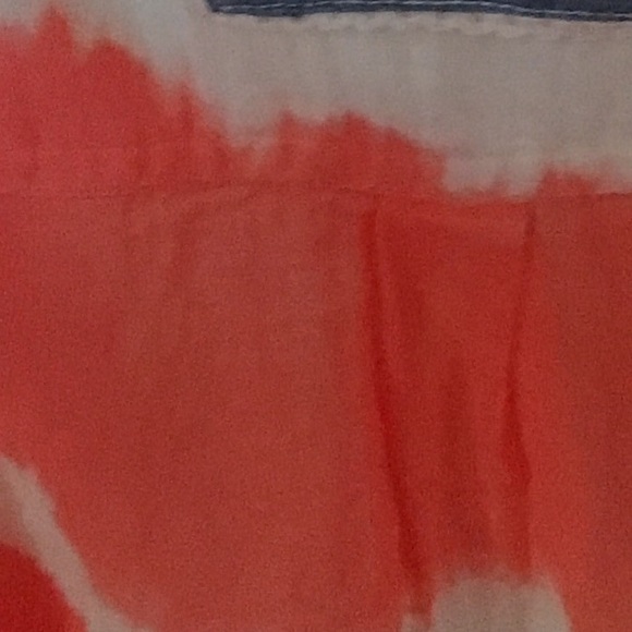 Arizona juniors tie dye crop button up shirt - Picture 2 of 3