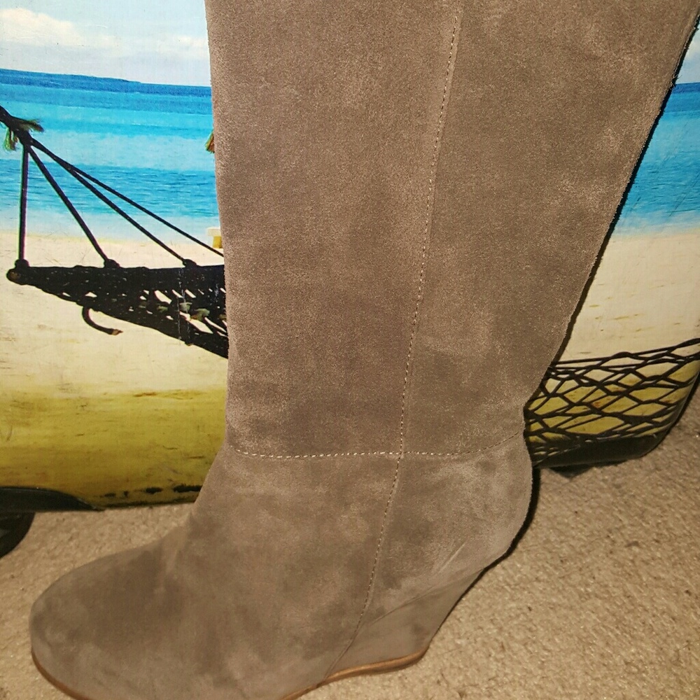 Lucky Brand Suede Boots