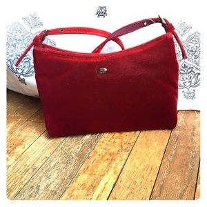 NWT Deep red Esprit purse