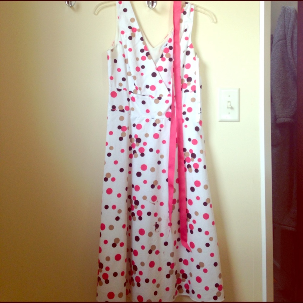 Sz 4 - polka dots w/ or w/o cardi