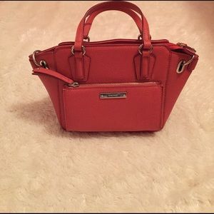 Pink/salmon Nine West purse