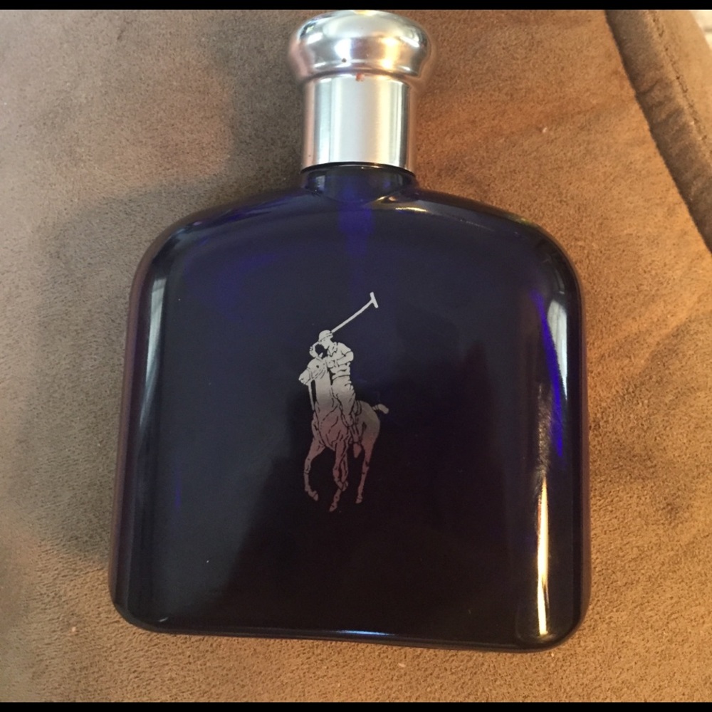 Men's blue polo cologne