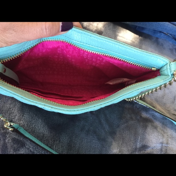 Auth Kate Spade Tiffany Blue Crossbody - Picture 3 of 3