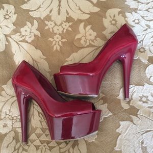 Red high heels