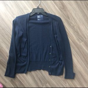 American eagle navy cardigan