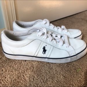 GREAT PRICE** Men's White Polo Shoes