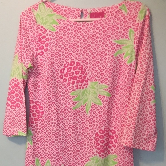 NWOT Britt by Britt Ryan Pineapple Resort Dress XS - Picture 4 of 5