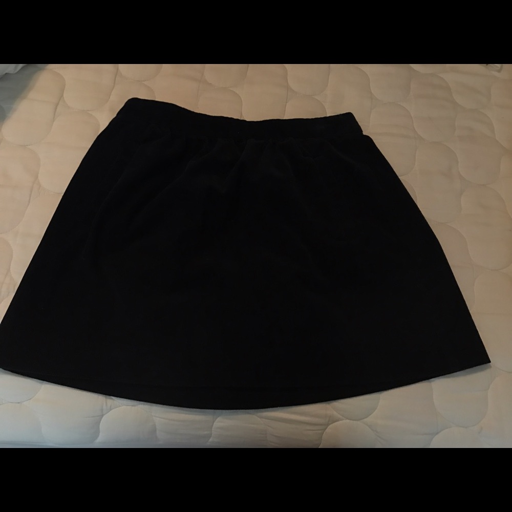 J crew size 6 a line skirt corduroy with pockets