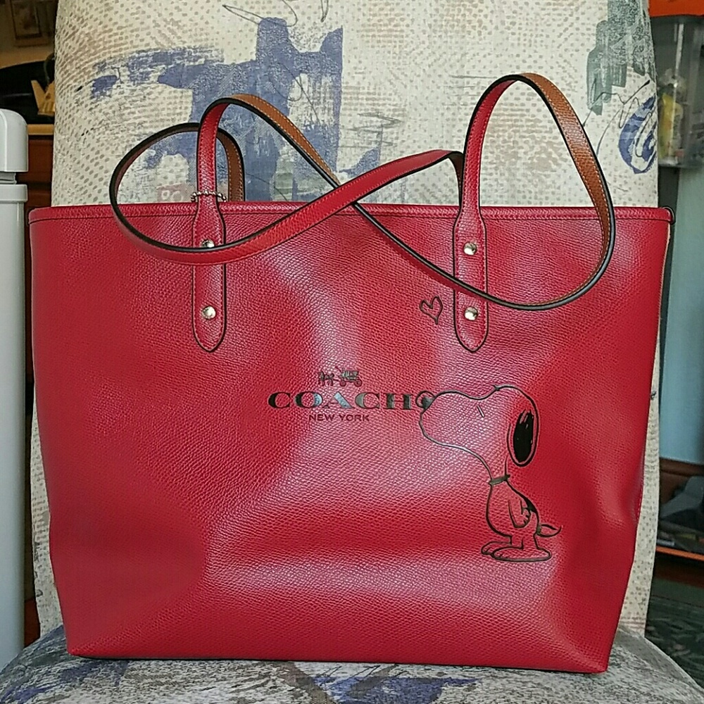 Coach snoopy handbag