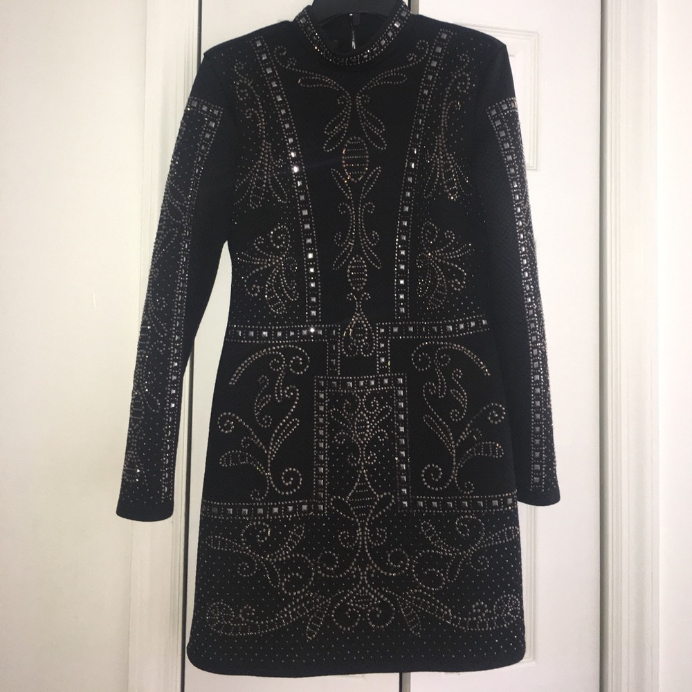 Very elegant studded dress the fit is great!!!