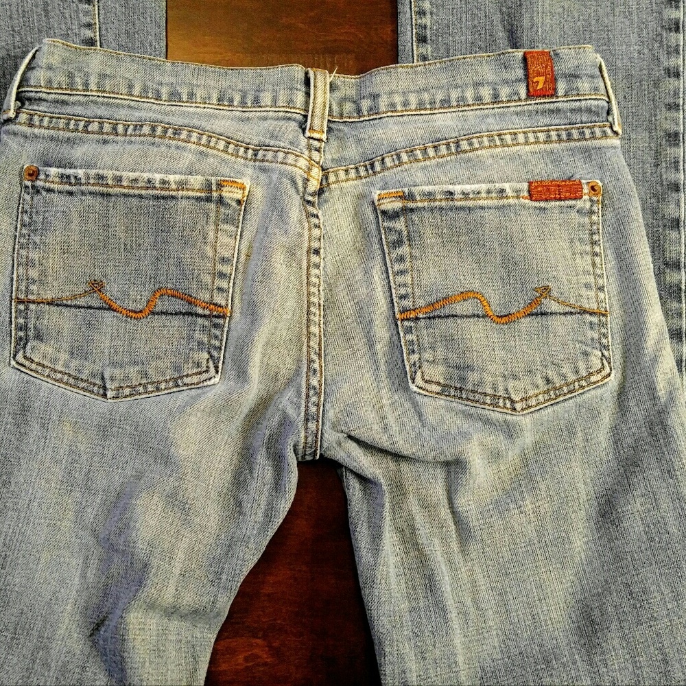 $ Final Price $ 7 For All Mankind Designer Jeans