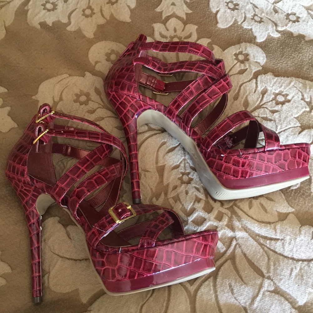 Red high heels