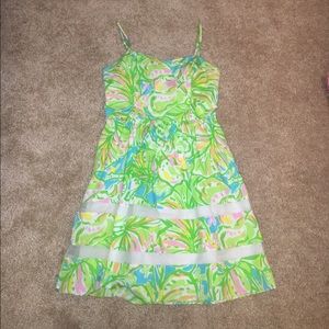 Lilly Pulitzer Summer Dress Elephant Ears Print
