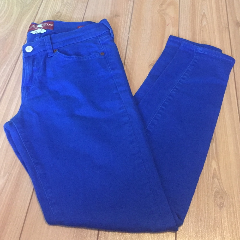 Lucky brand blue jeans low rise
