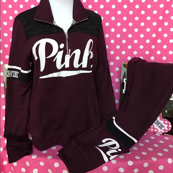 ‼️TOP SOLD‼️🆕NWT VS PINK orchid gym pants - Picture 3 of 4