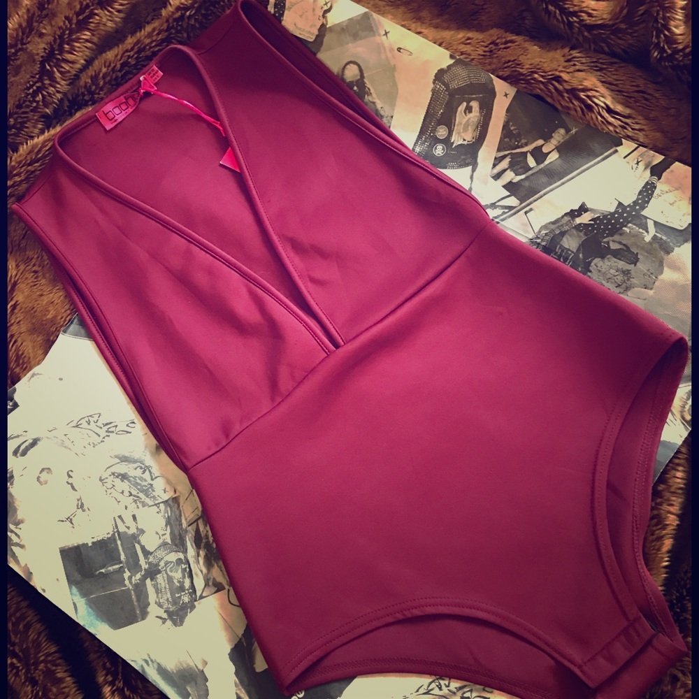 Boohoo Super Plunge Bodysuit