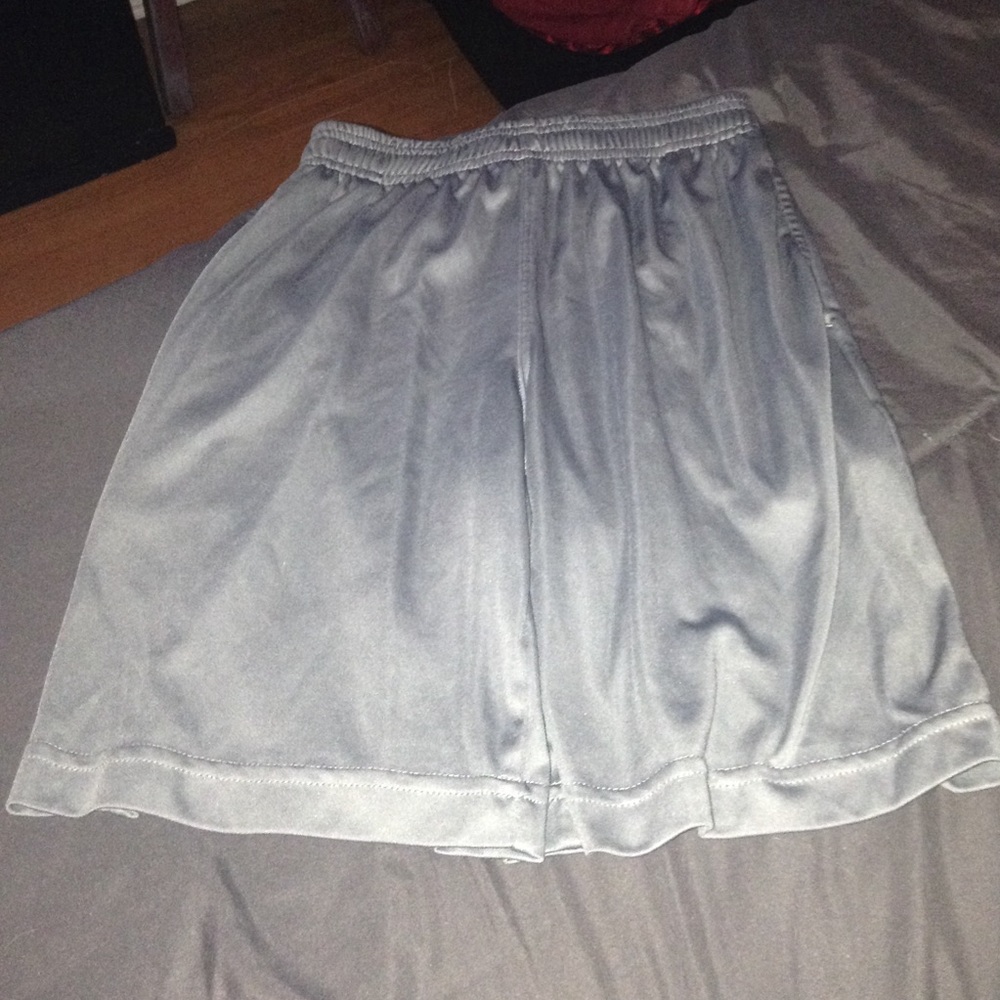 Grey basketball shorts