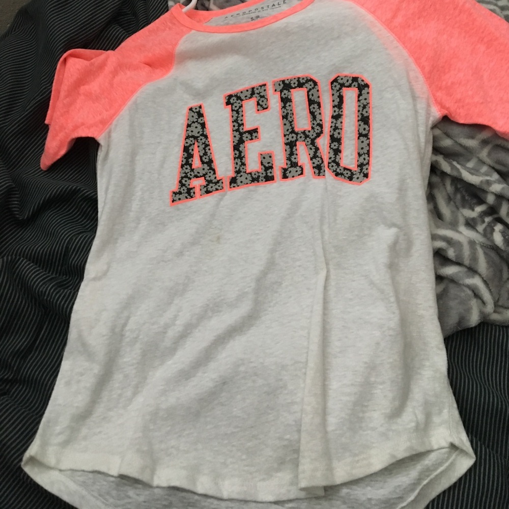Aeropostale baseball tee type shirt