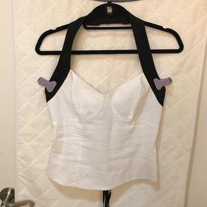 Bebe Halter with corset style back!