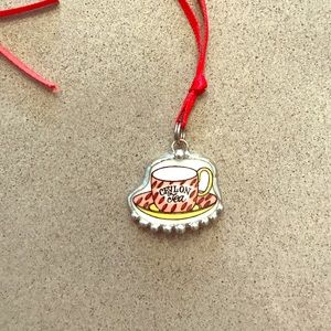 "Broken" China Teacup Necklace