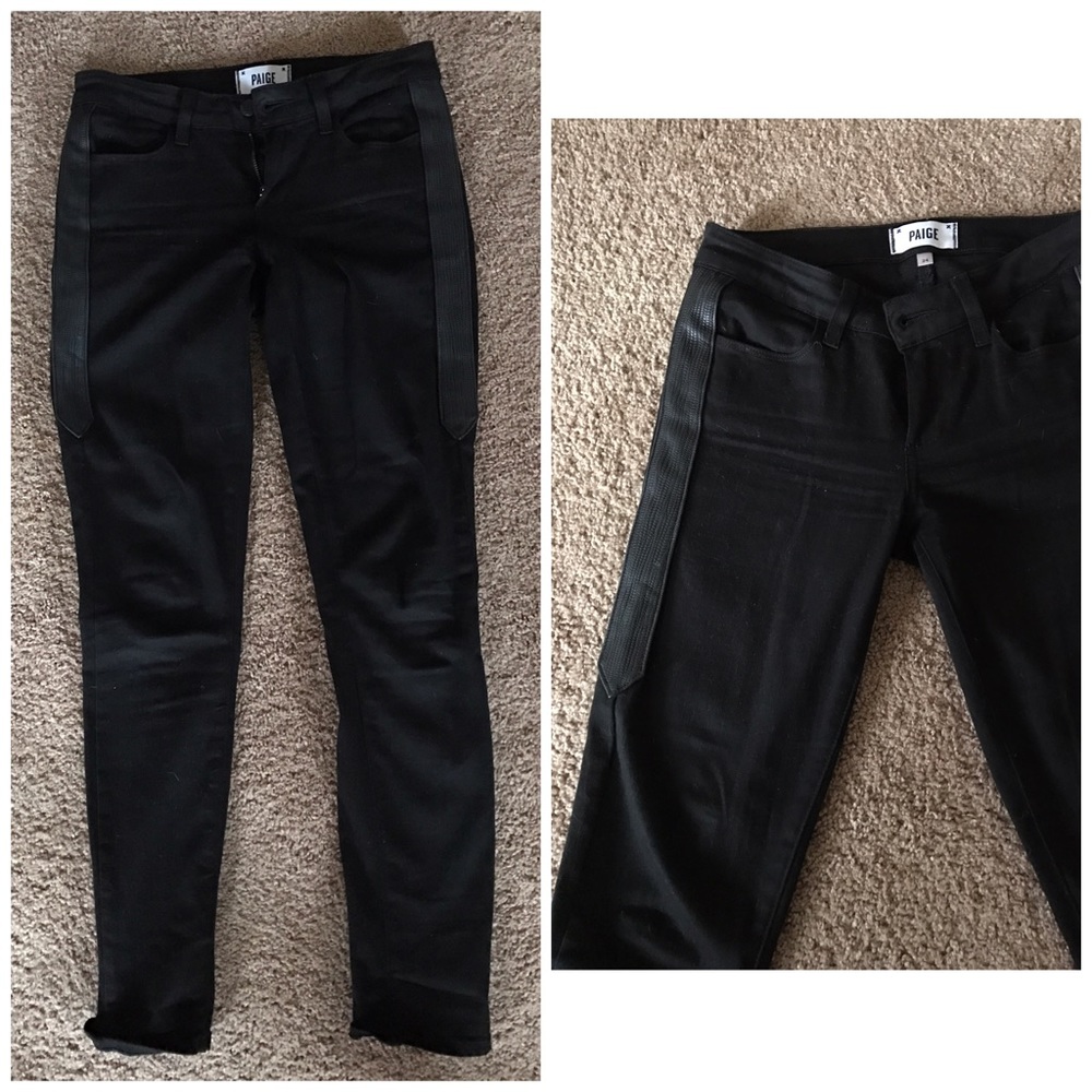 Paige black jeans