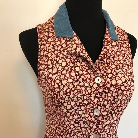 Vintage Dresses - Cute 90's Halter Sundress Vintage Dresses - Cute 90's Halter Sundress