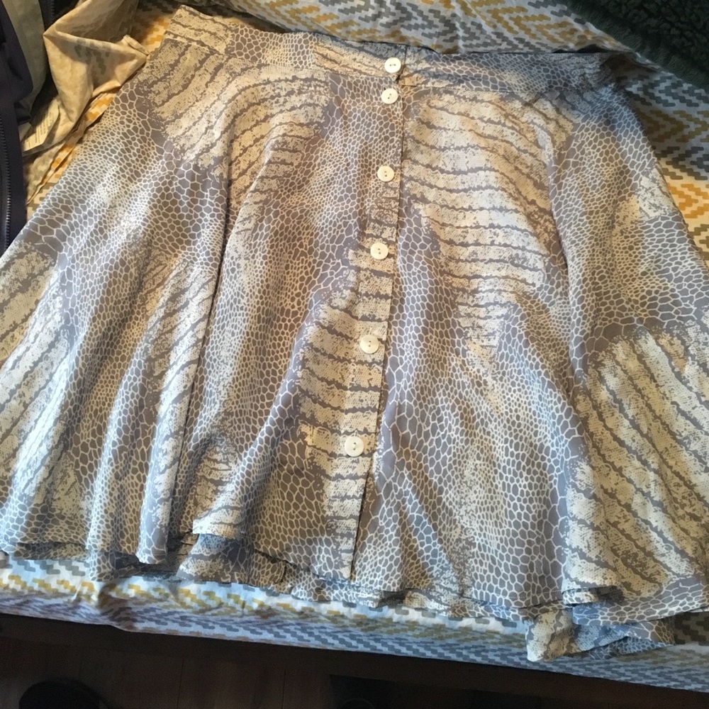 Silk skirt