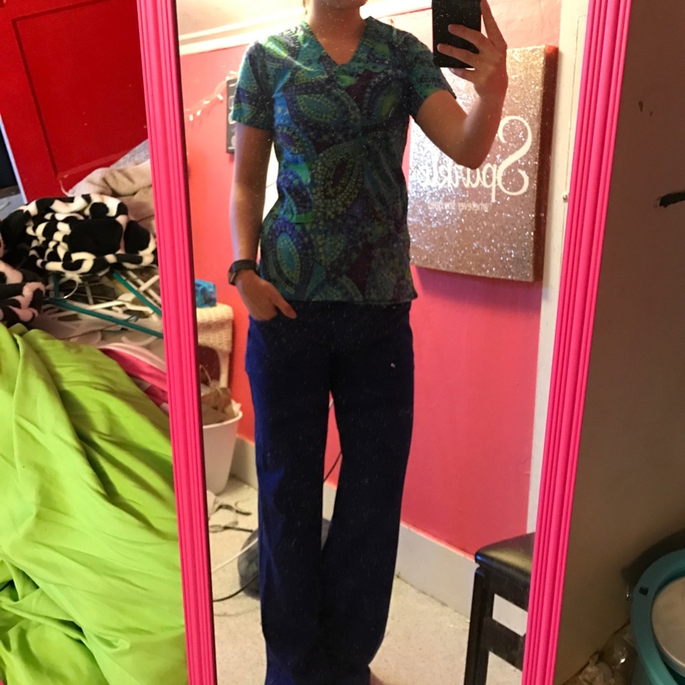 JOCKEY SCRUB TOP &a PANT SET