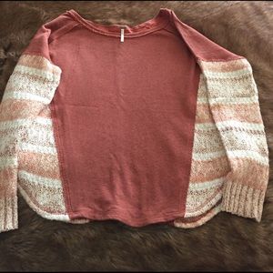 Free people xs sweatshirt/sweater.