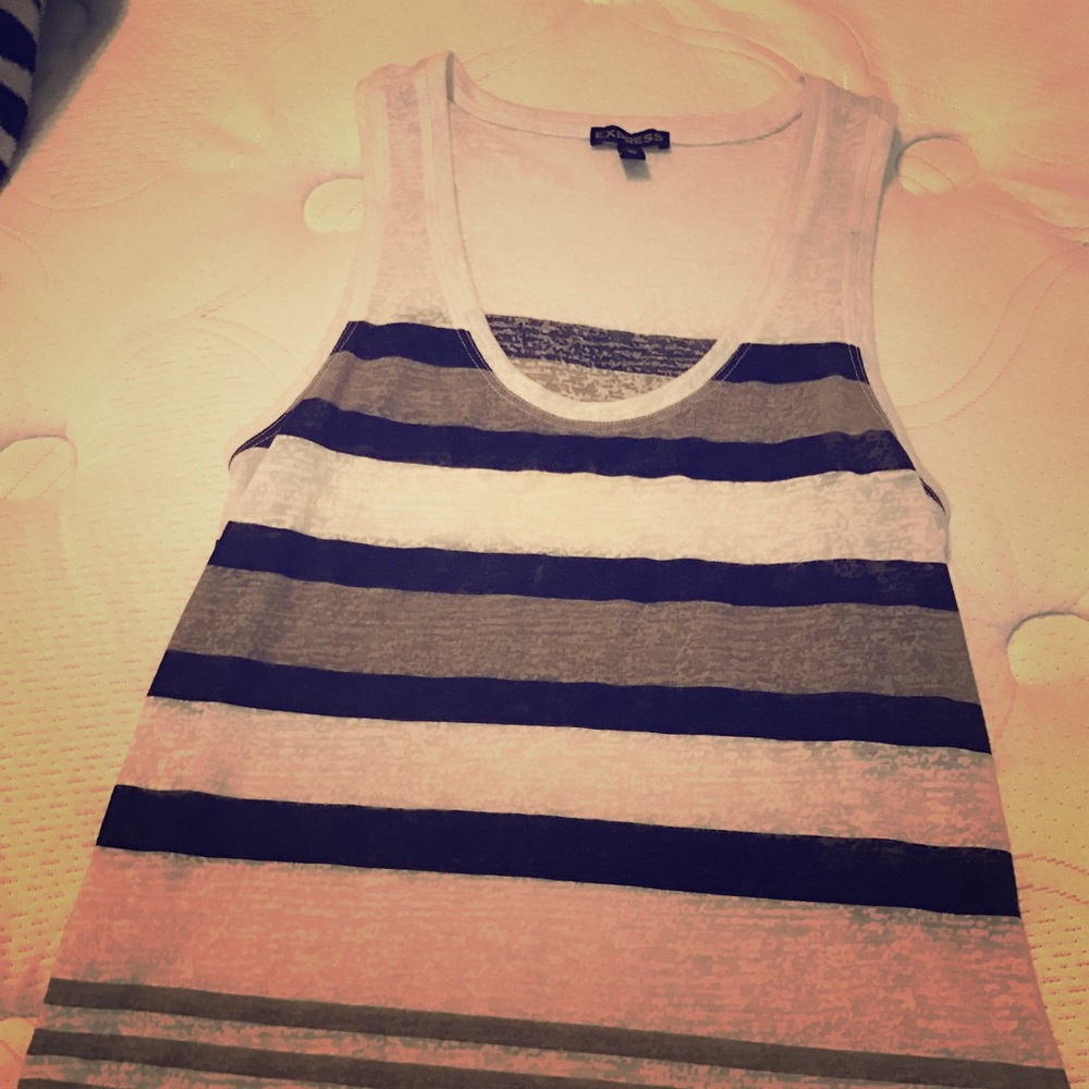 Express XS striped tank