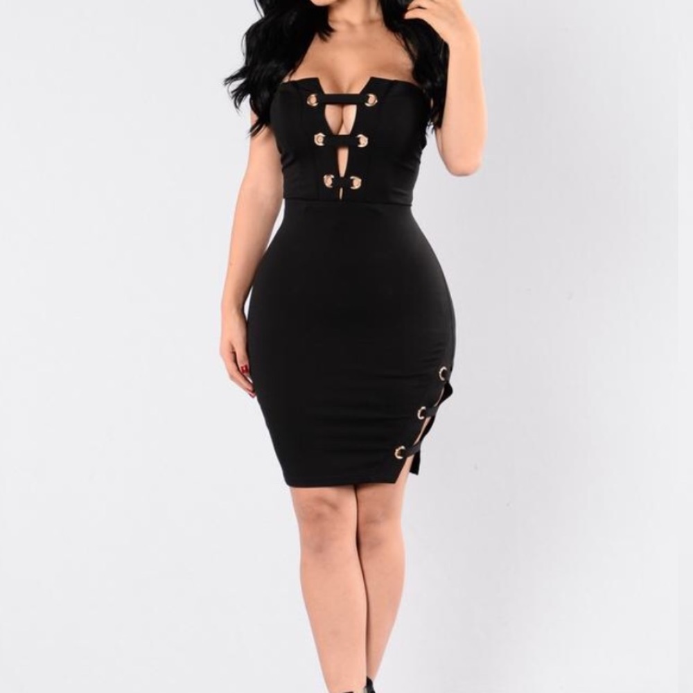 Strapless Mini Dress