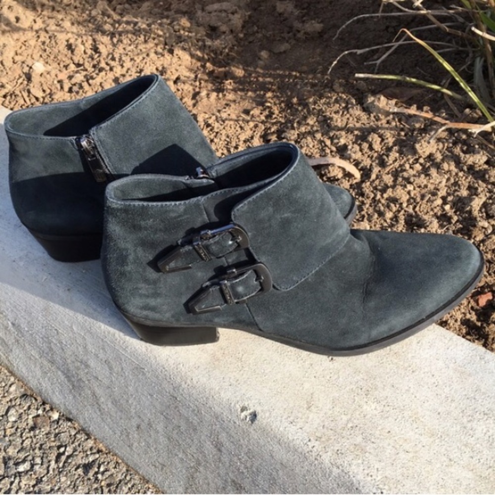 Vince Camuto suede ankle booties