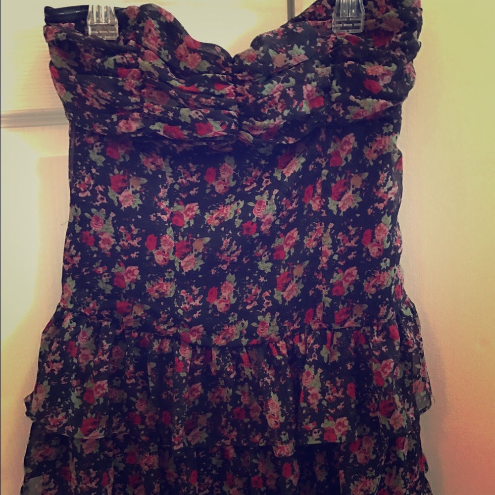 Express Strapless Dress