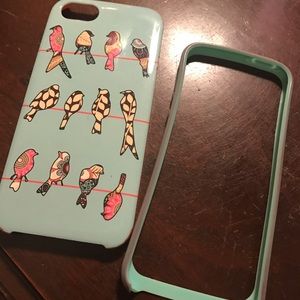 Vera Bradley hard bird phone case for iPhone 5/5s