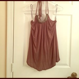 Jessica Simpson Brown Tanktop