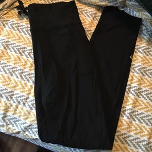 Black relax fit Lulu lemon pants