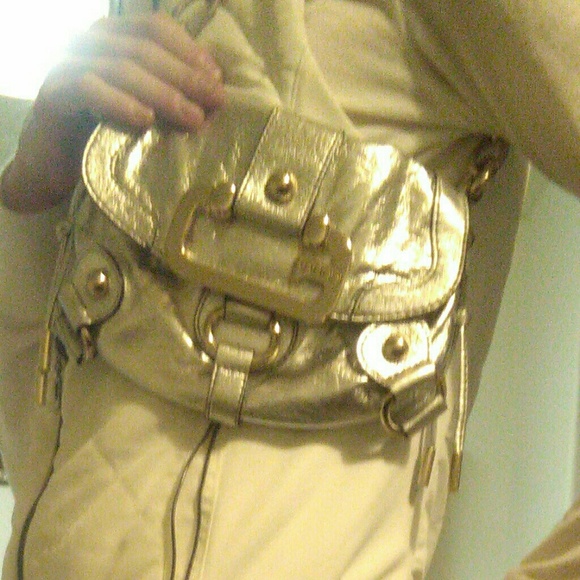 Metallic Silver Guess Purse - Picture 7 of 7