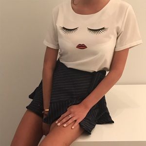 Eyelash & Lips Top