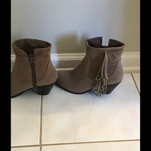 Fringe Ankle Bootie