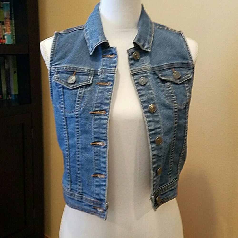 Denim vest