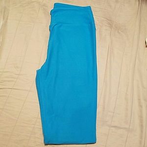 Lularoe cerulean blue OS leggings
