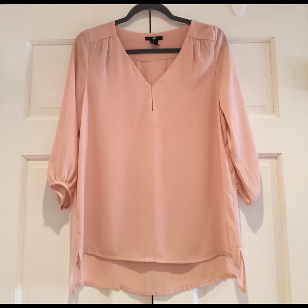 Pink blouse