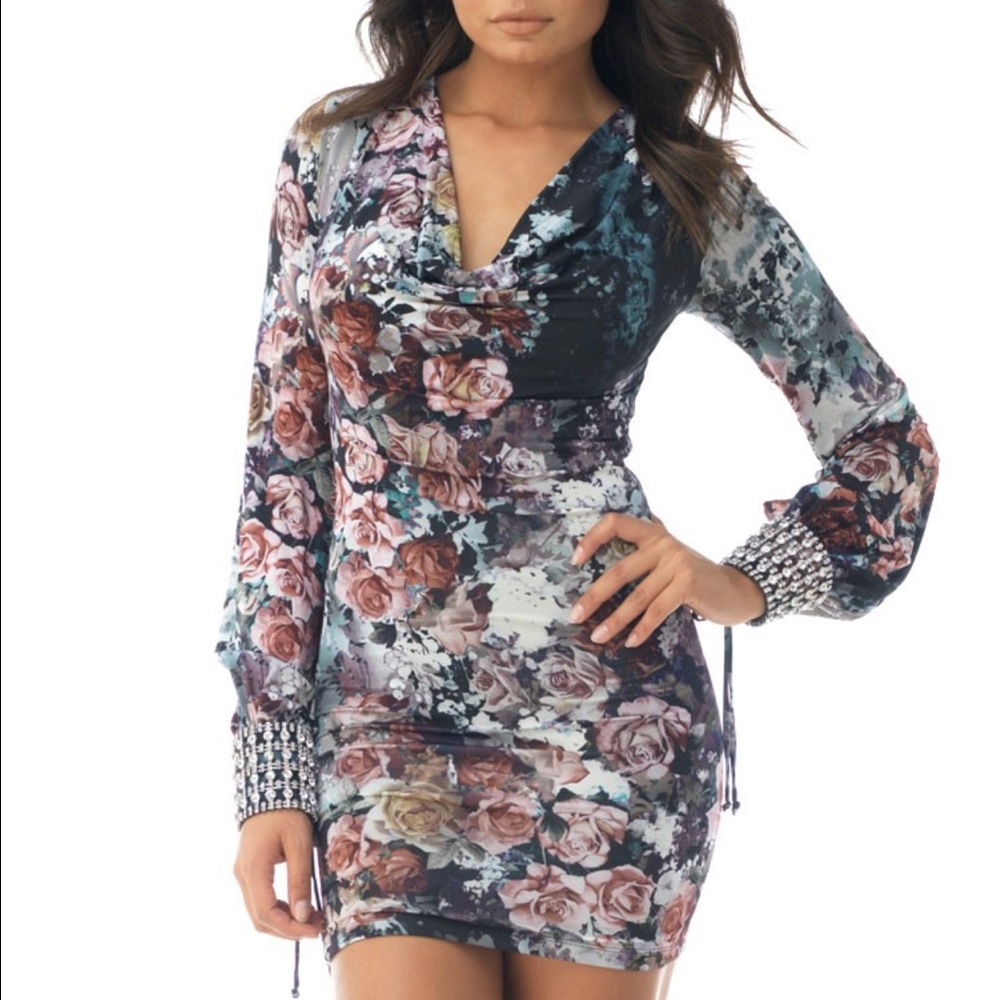 Sky Alondra Mini Dress