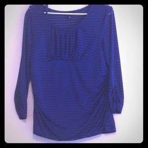 📦Showcase your style stripes- AB Studio Sz XL top