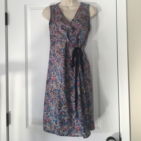 Marc by Marc Jacobs Dresses & Skirts - MARC JACOBS floral watercolor wrap dress Marc by Marc Jacobs Dresses & Skirts - MARC JACOBS floral watercolor wrap dress