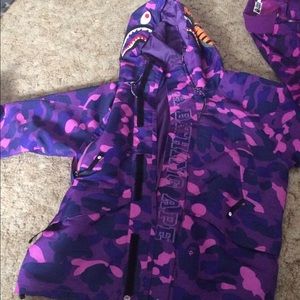 NWOT BAPE A Bathing Ape jacket