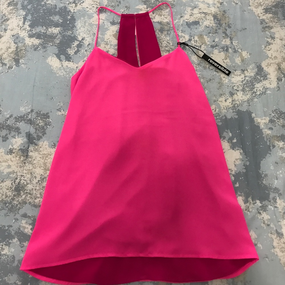 Pink camisole